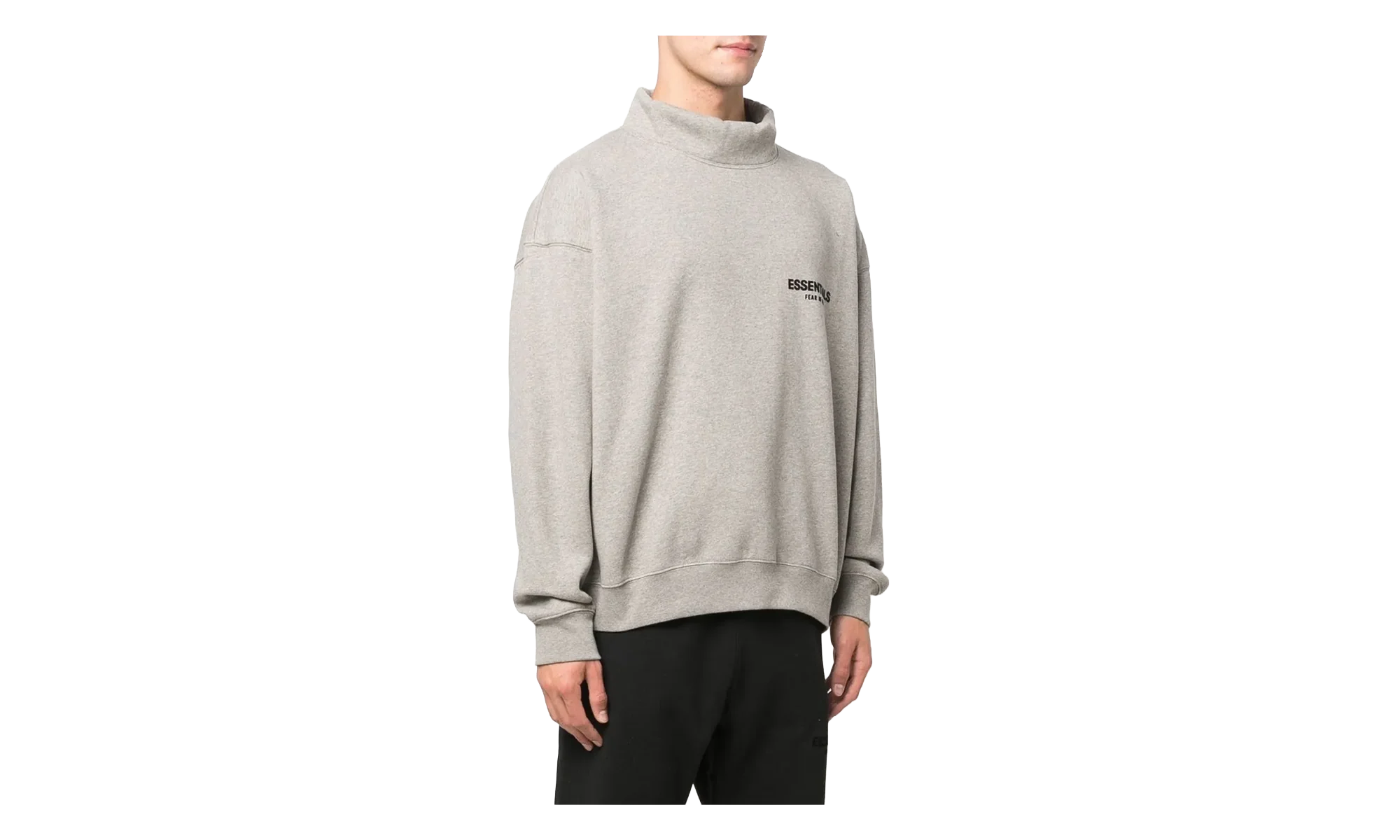 Mock Neck Long Sleeve "Dark Oatmeal" 192BT212133F