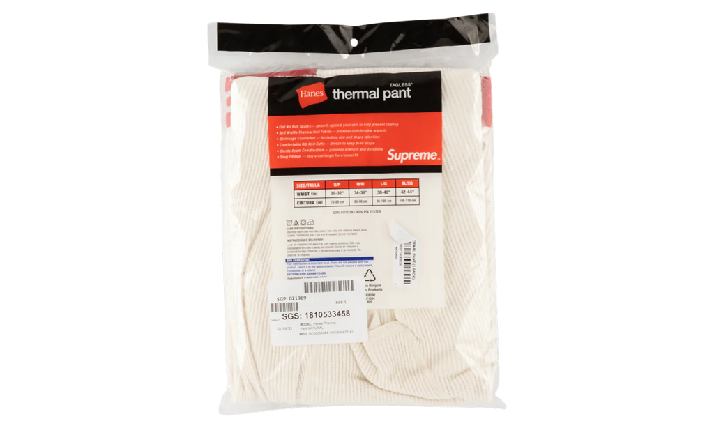 Hanes Thermal Pant (1 Pack) "FW18" SU5830