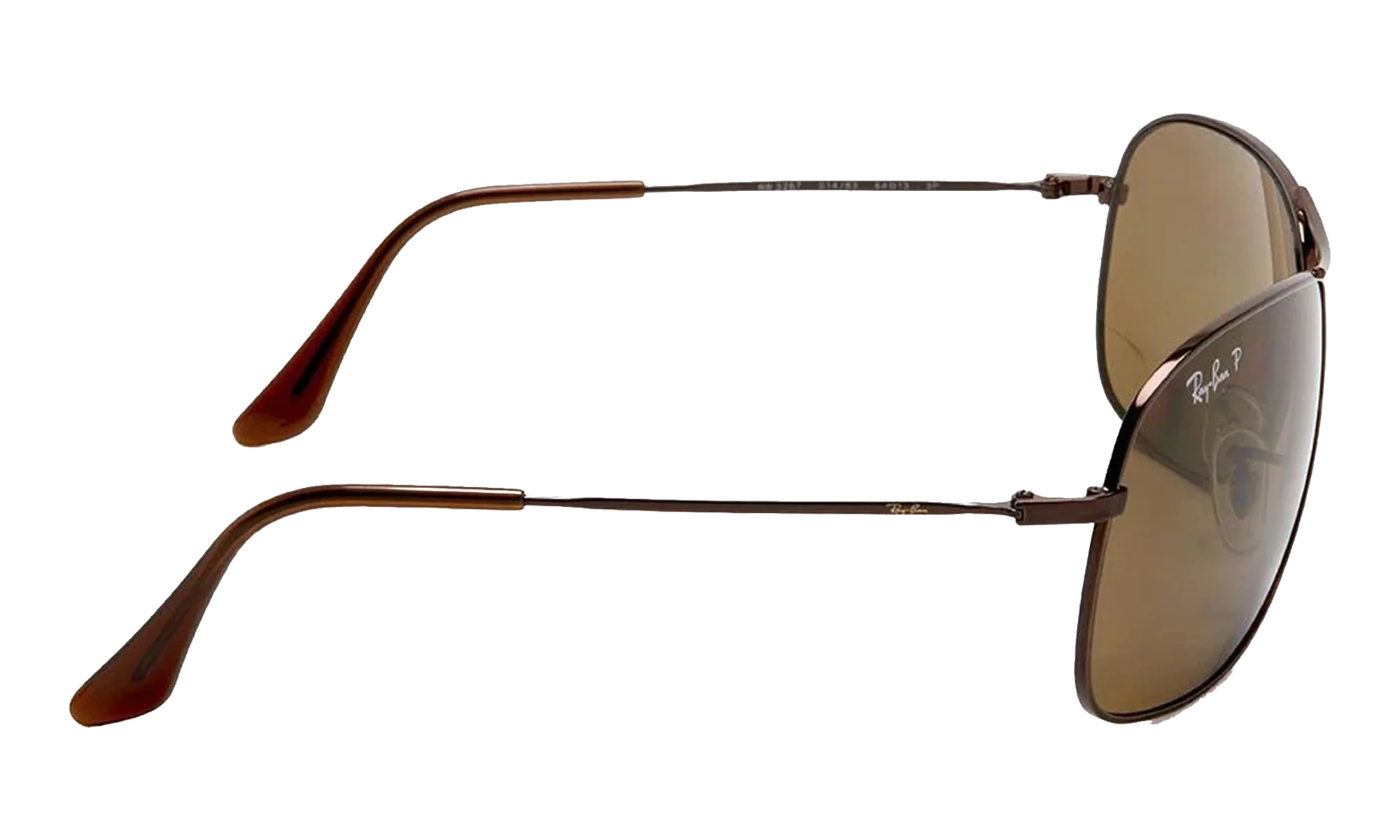Aviator Polarized Sunglasses "Brown" RB3267-014-83_64