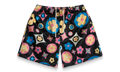 Flower Shorts "Black / Multi" BS63