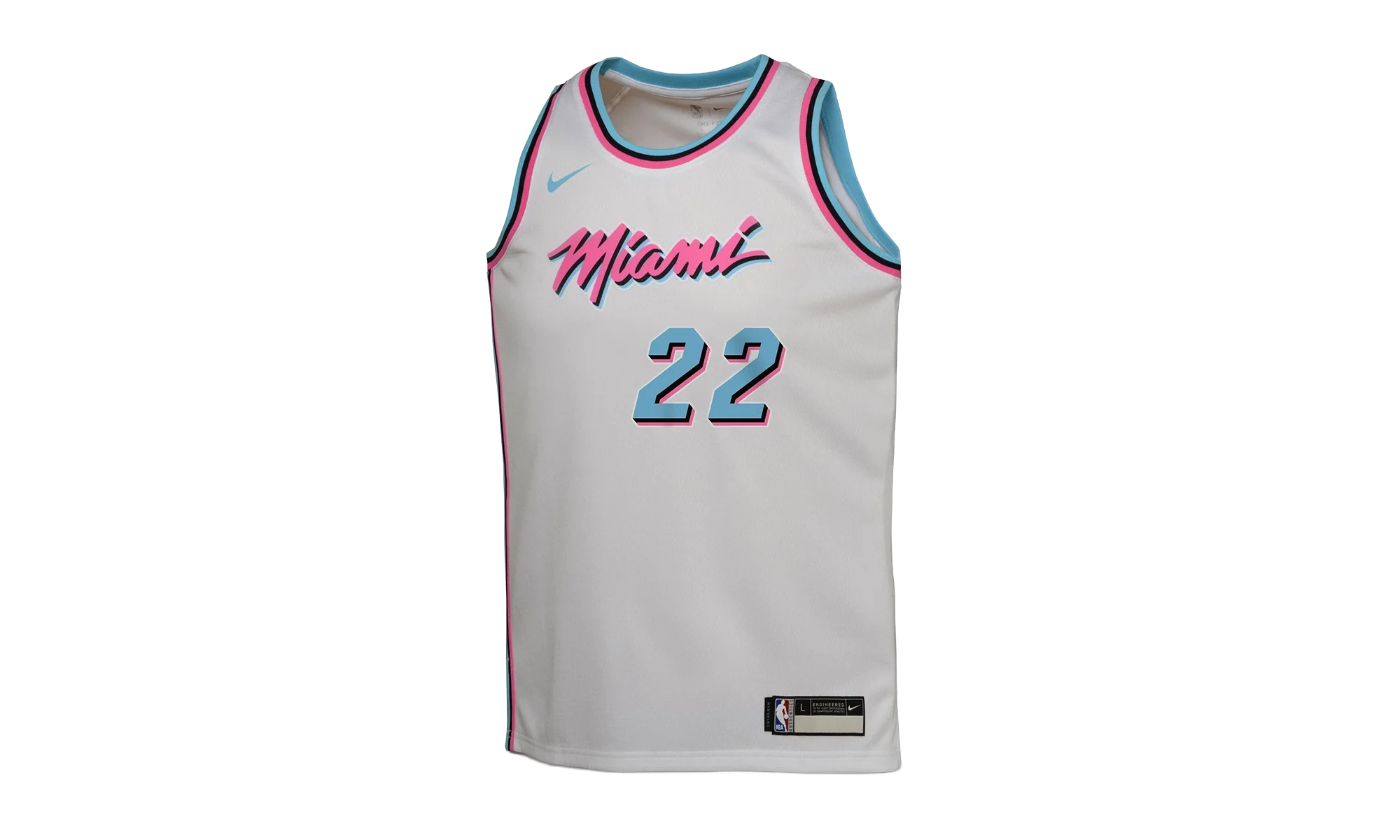 NBA MIAMI HEAT 2024-25 SWINGMAN PLAYER CITY EDITION JERSEY GS "22 BUTLER - WHITE" 9Z2B7BY1P17 HEAJB