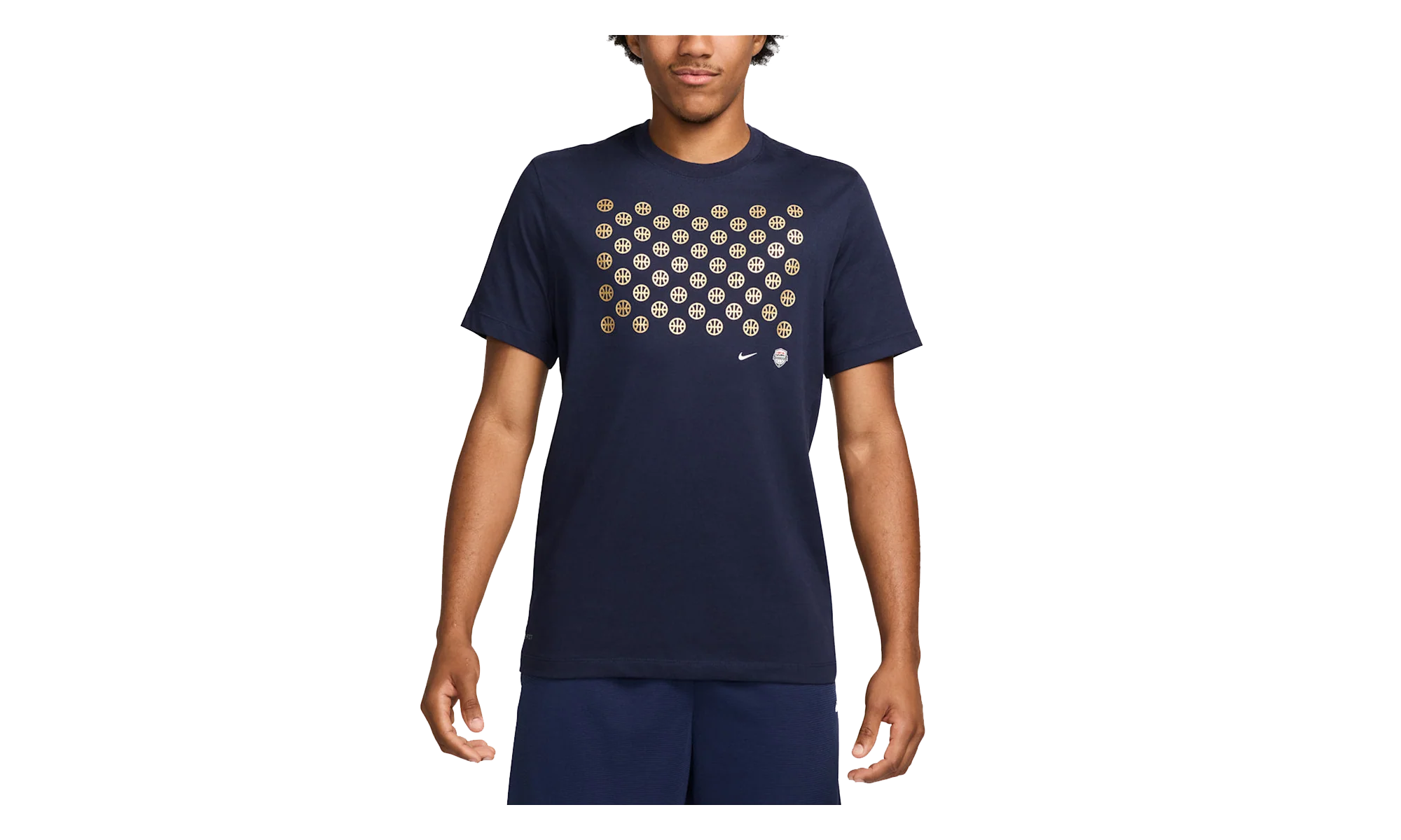 USA Olympics 24 Team Short Sleeve T-Shirt "Obsidian" FQ3631 451