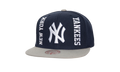MLB Banners Up Snapback Cap "New York Yankees - Navy" HS8373 NYYNAVY