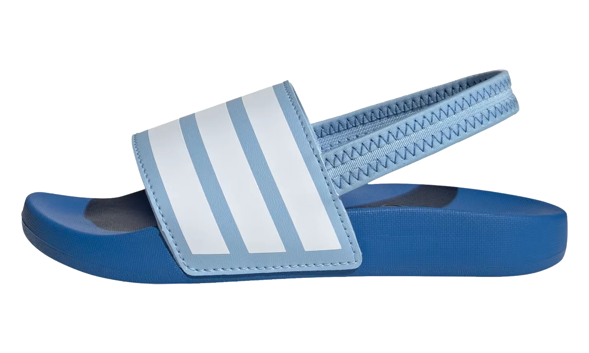Adilette Estrap Slides PS "Clear Sky / Cloud White / Bright Royal" JR5332