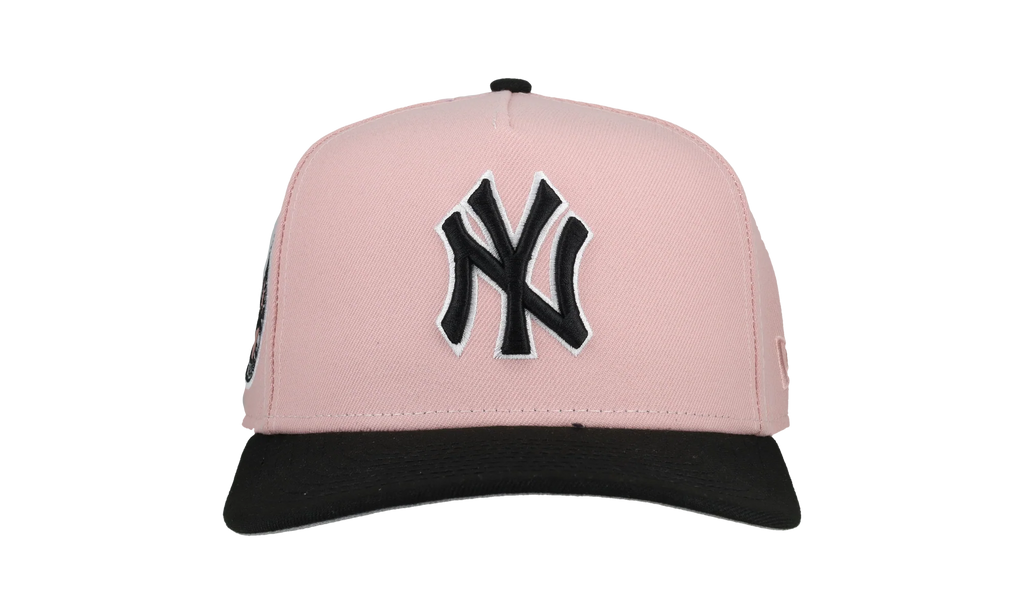 9FIFTY New York Yankees 1962 World Series Rogue A Frame Snapback Hat "Pink / Rogue" NE235