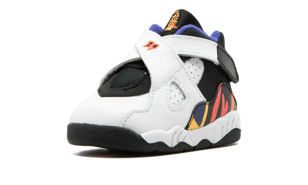 Jordan 8 BT TD "WHITE / INFRD 23 / BLACK / BRGHT CNCR" 305360 142