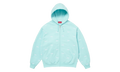 Repeat Script Zip Up Hoodie "FW25 - Aqua" SU26978
