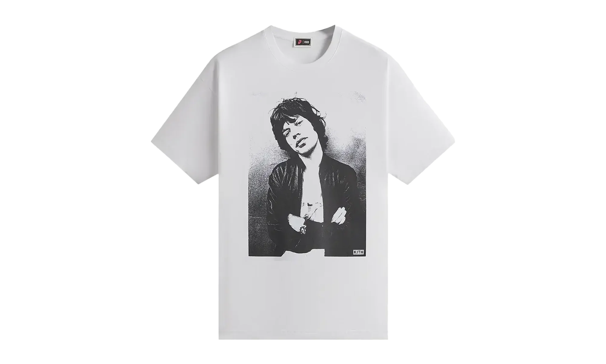 The Rolling Stones Mick Photo Vintage Tee "White" KHM033204 101