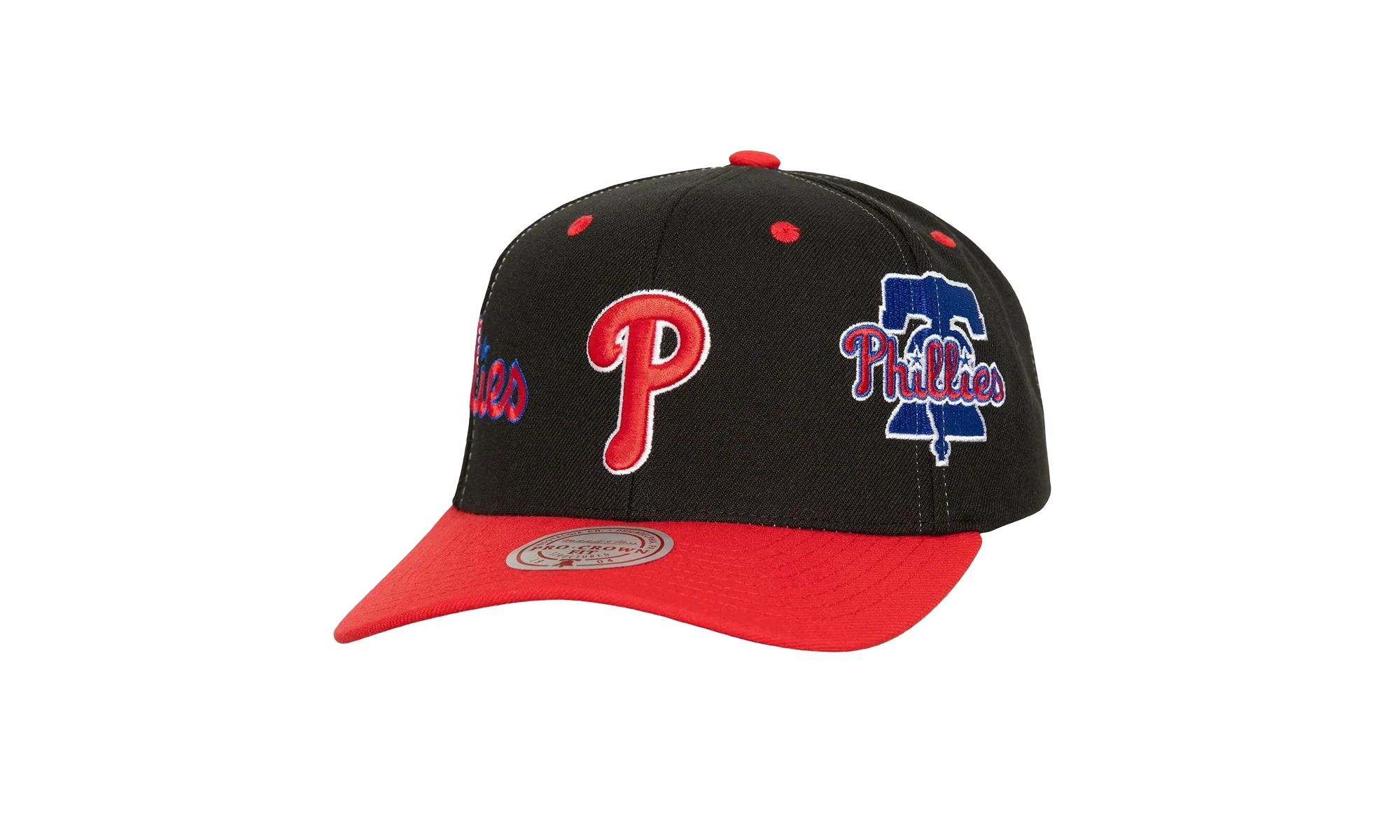 MLB Overbite Pro Snapback Cap "Philadelphia Phillies - Black" HHSS7316 PPHYYPPPBLCK