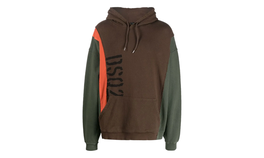 Panel Hoodie "Brown" S74GU0617S25553962