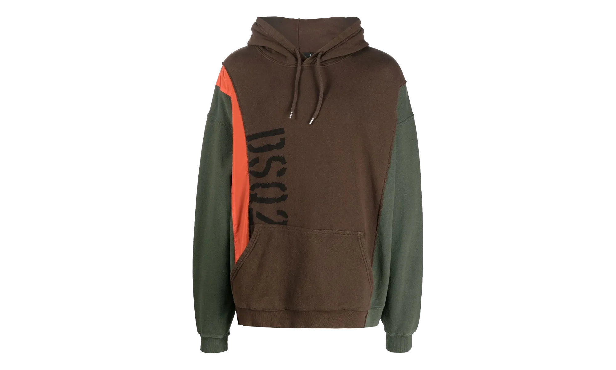Panel Hoodie "Brown" S74GU0617S25553962