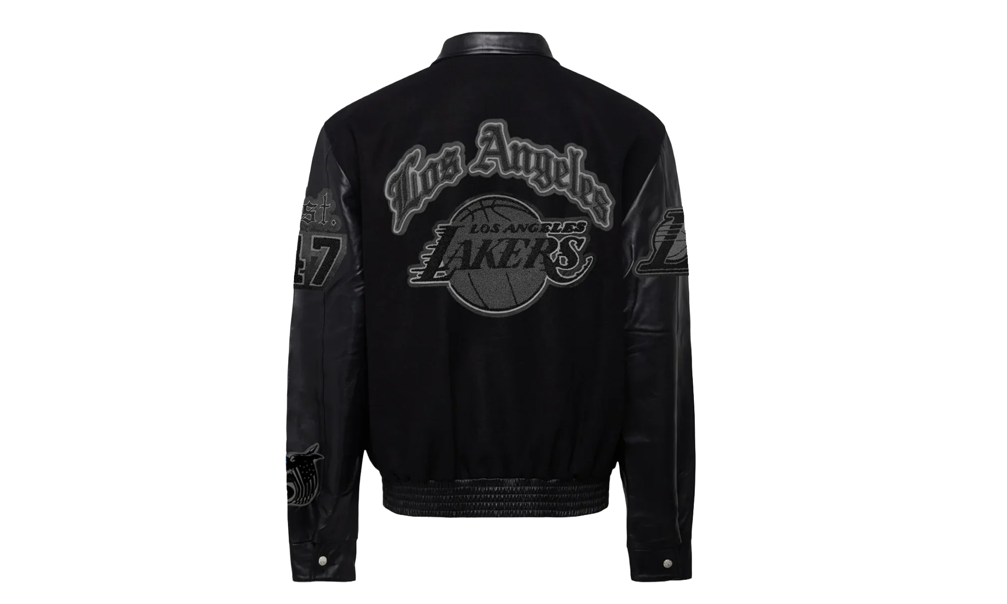 Wool & Leather Jacket "Los Angeles Lakers" BL 004