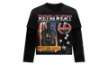 USA Longsleeve Thermal Shirt "Black" RET017