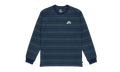 SB Long Sleeve Skate T-Shirt "Midnight Navy / Deep Jungle" FN4643 410