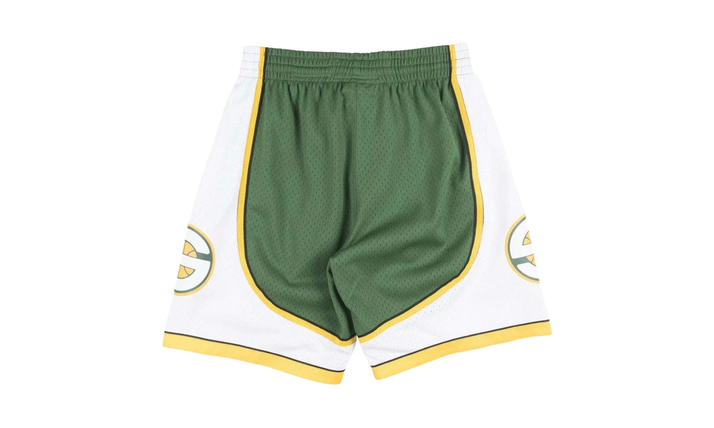 NBA Swingman Road Shorts "2007-08 Seattle SuperSonics - Dark Green" SMSHGS18254 SSUDKGN07