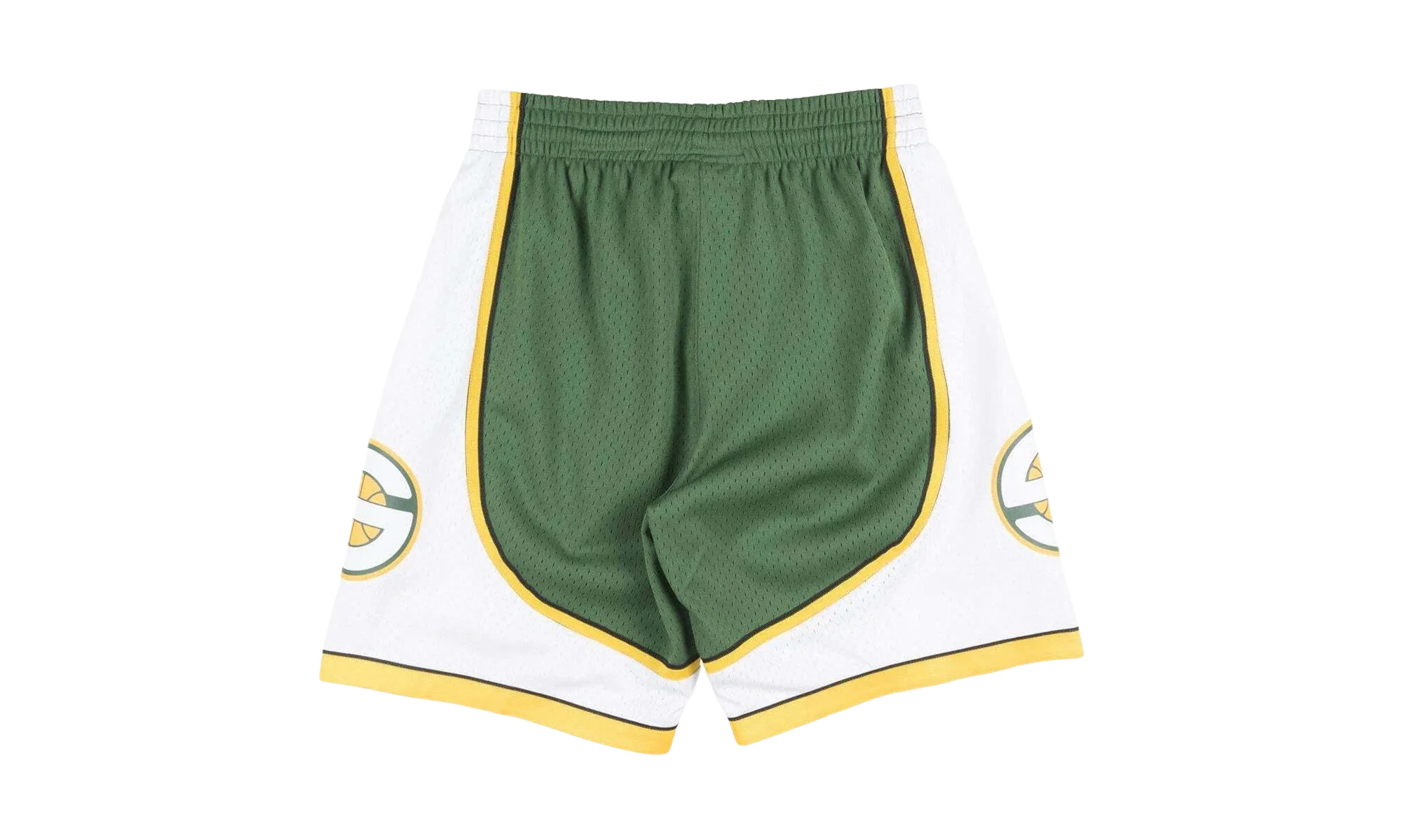 NBA Swingman Road Shorts "2007-08 Seattle SuperSonics - Dark Green" SMSHGS18254 SSUDKGN07