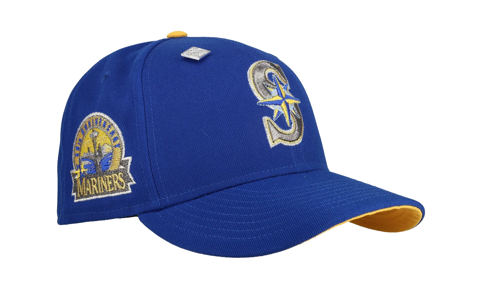 59FIFTY Seattle Mariners 30th Anniversary Fitted Hat "Blue / Yellow" NE373