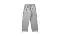 Solo Swoosh Fleece Open Hem Trousers "Dark Grey Heather / Light Smoke Grey / White" HV1090 063