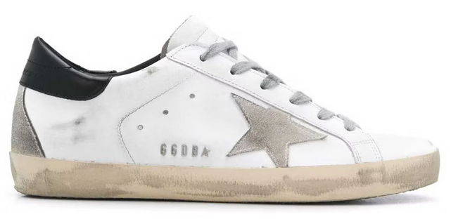 Golden Goose Super Star White Black