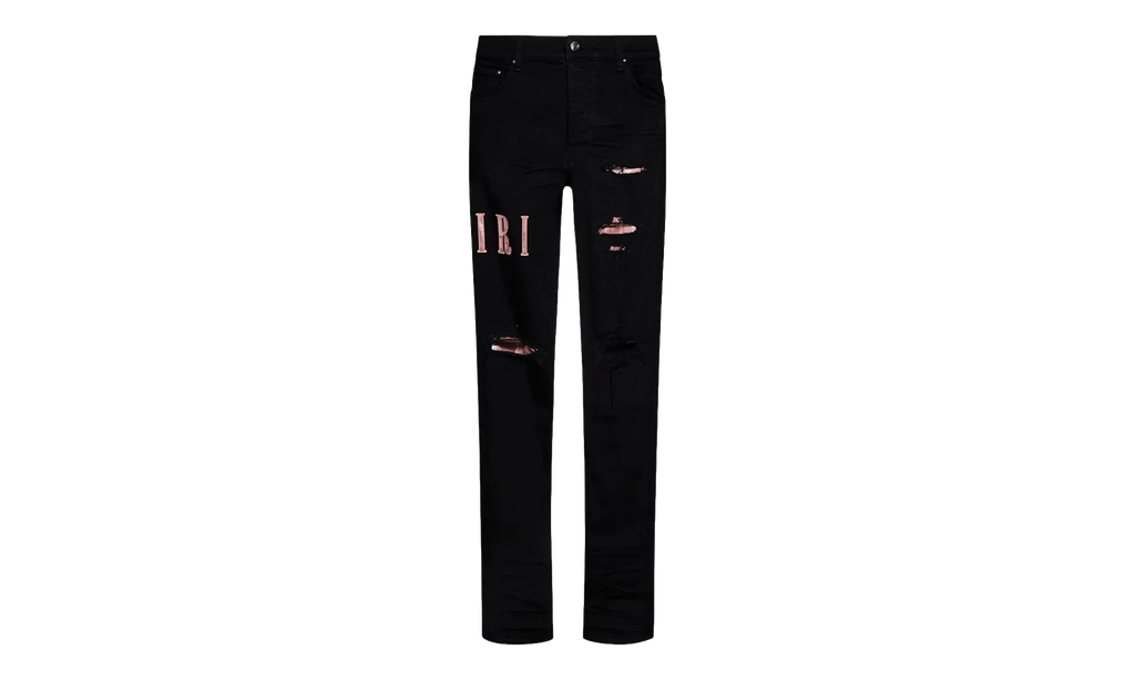 Tie Dye Core Logo Jean "Black" AMDNSY1016