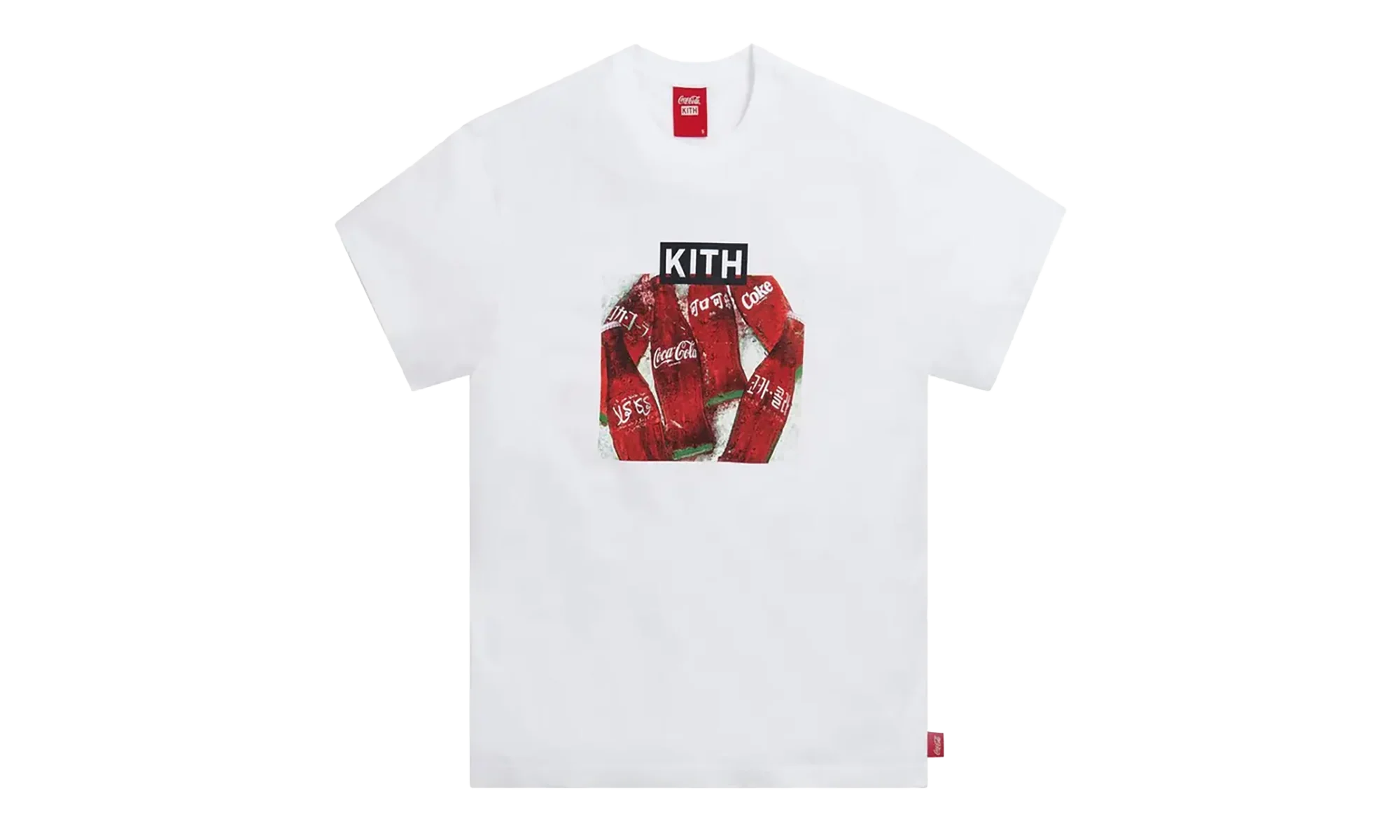Coca-Cola Language Bottle Vintage Tee "White" KH3860 101