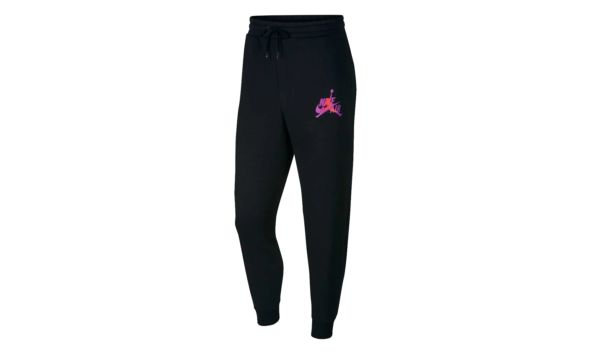Air Jordan Jumpman Classics Fleece Pant "Black / Vivid Purple / Orange" BV6008 011