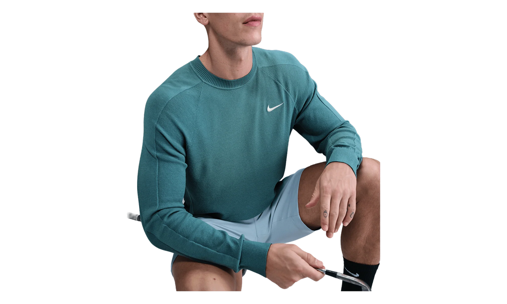 Tour Sweater Knit Crew "Mineral Teal / Pale Ivory" FQ8832 379