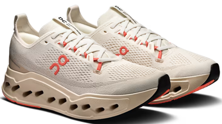 On Running Cloudsurfer Max Ivory Salmon (Women's)