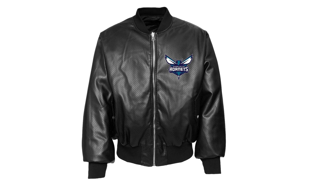 Reversible Bomber Jacket "Charlotte Hornets" NBA 501REVBBLK BLK