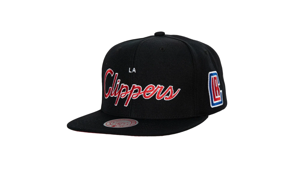 NBA Team Script 2.0 Snapback Cap "Los Angeles Clippers - Black" HHSS3280 LACYYPPPBLCK