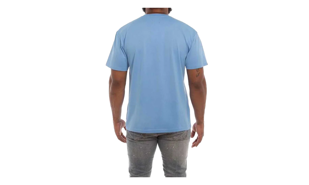 Script Short Sleeve T-Shirt "Blue" 851 2308 LBB