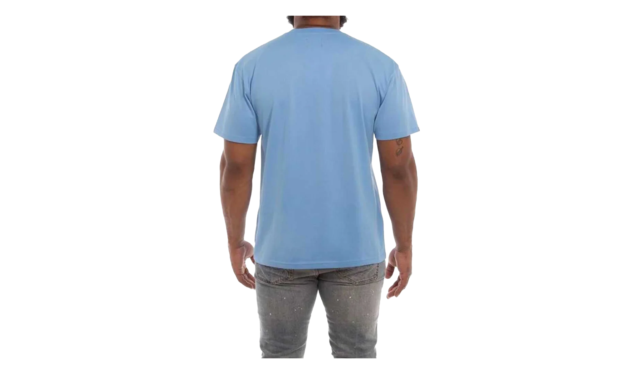 Script Short Sleeve T-Shirt "Blue" 851 2308 LBB