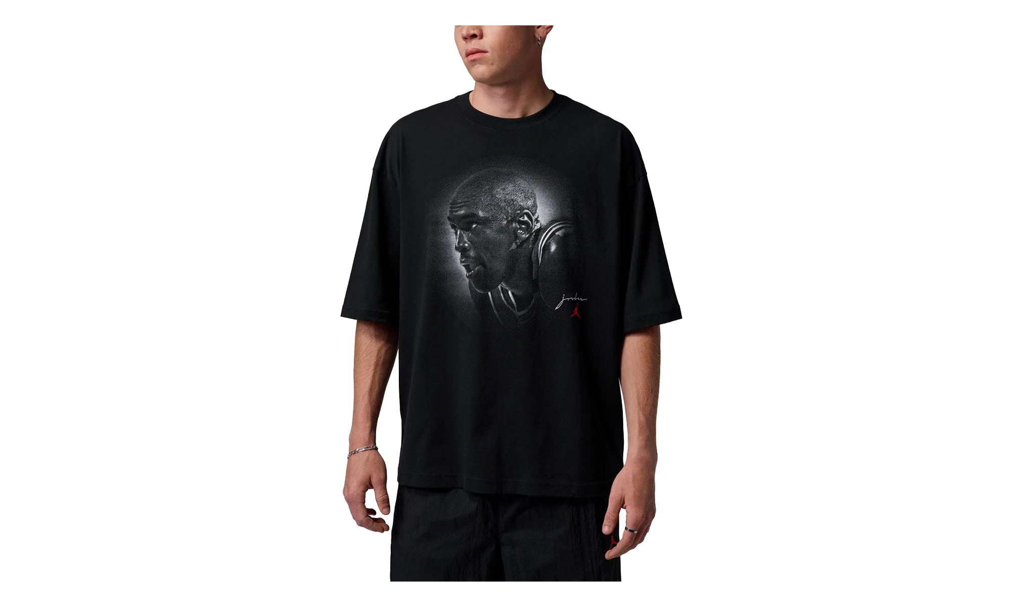 Jordan Flight Essentials Big Face Graphic T-Shirt "Black" IF3123 010