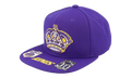 NHL Vintage Hat Trick Snapback Cap "Los Angeles Kings - Purple" 6HSSSH22089 LAKPURP