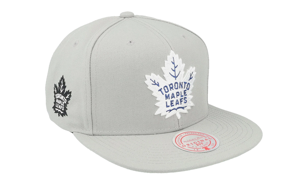 NHL Alternate Flip Snapback Cap "Toronto Maple Leafs - Grey" 6HSSDX22015 TMLGREY