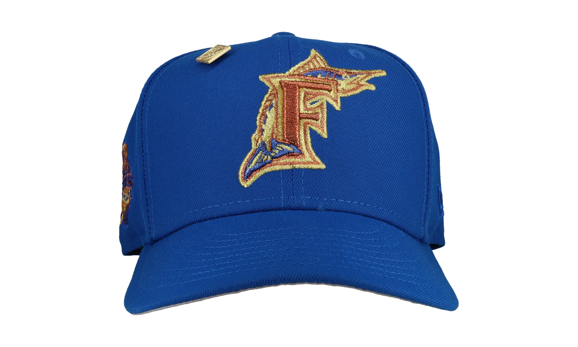 59FIFTY Florida Marlins 10th Anniversary Fitted Hat "Blue / Gold" NE115