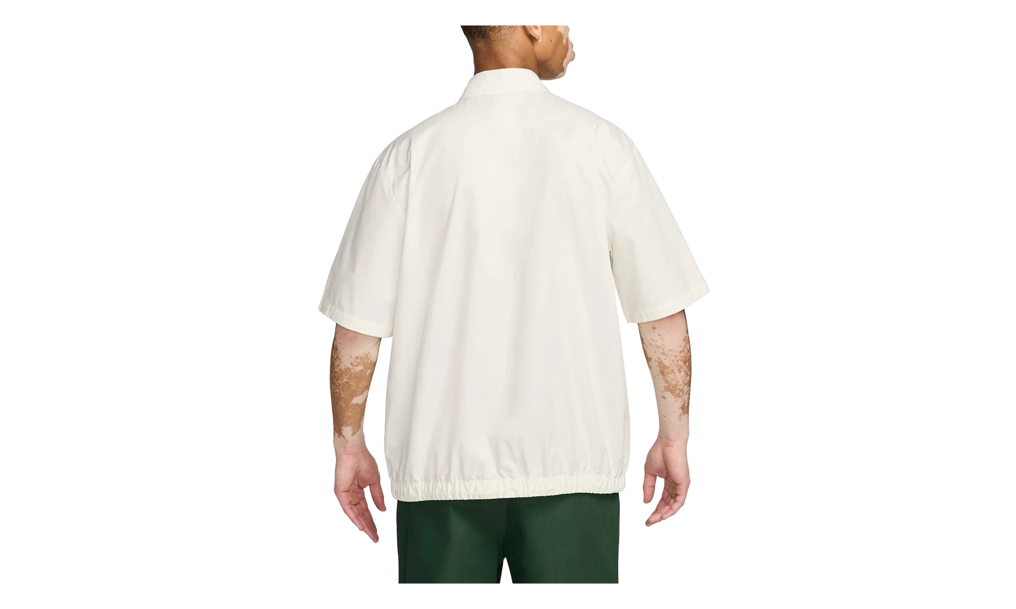 Club Button-Up Short Sleeve Oxford Shirt "Sail / Black" FN3902 133
