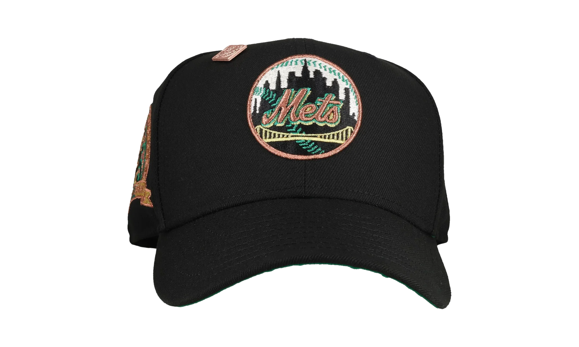 59FIFTY New York Mets 25th Anniversary Fitted Hat "Black / Copper" NE189
