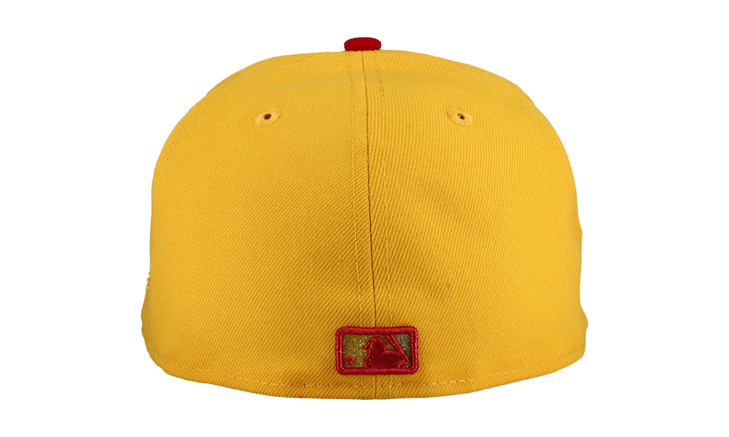 59FIFTY Cleveland Guardians G Wings Fitted Hat "Yellow / Black" NE100