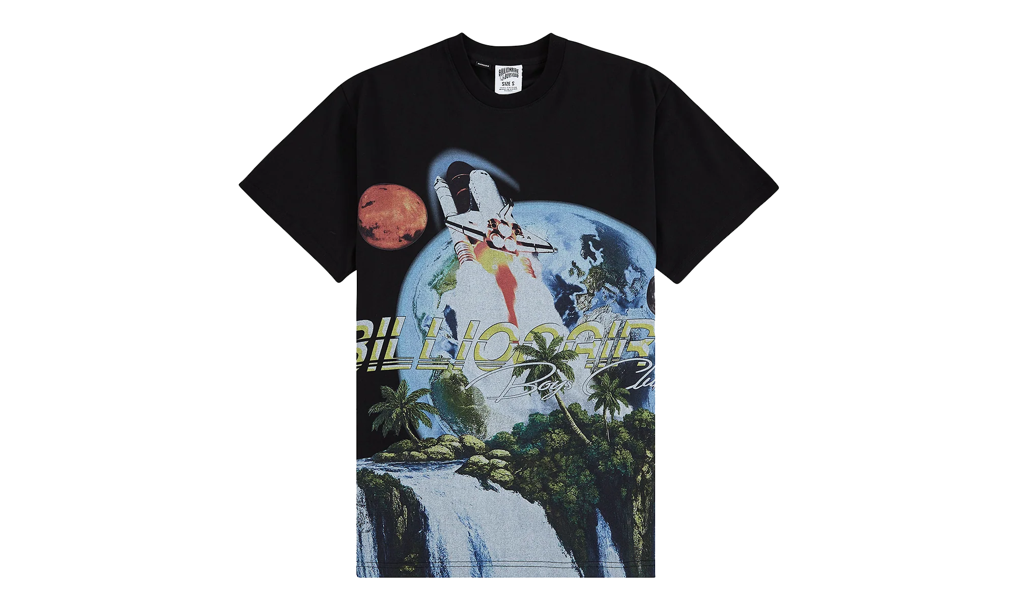 Waterfalls Graphic T-Shirt "Black" 861 2311 BLK