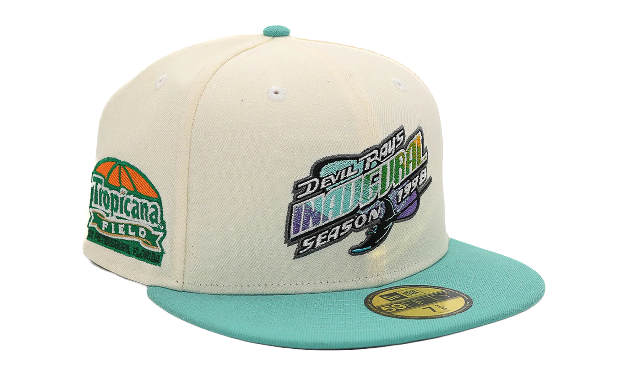 59FIFTY Tampa Bay Rays Easter Fitted Hat "Inaugural - FRSH Exclusive" NE500