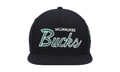 NBA Team Script 2.0 Snapback Cap "Milwaukee Bucks - Black" HHSS3280 MBUYYPPPBLCK