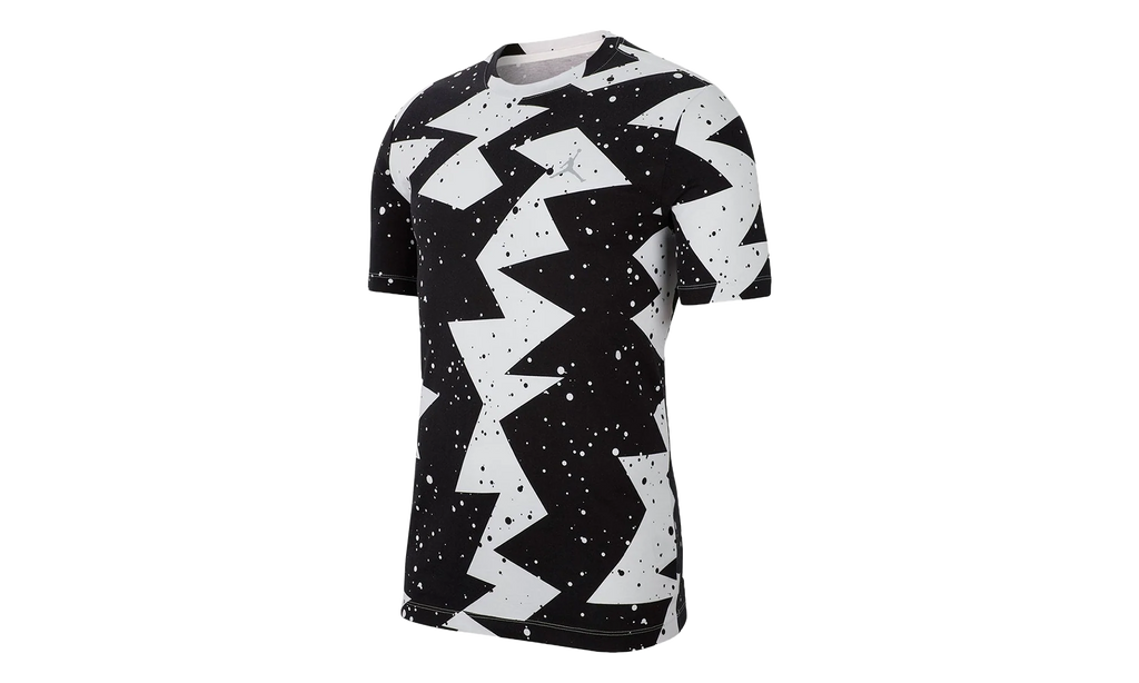 Printed Poolside T-Shirt "Black / White" CJ6215 010