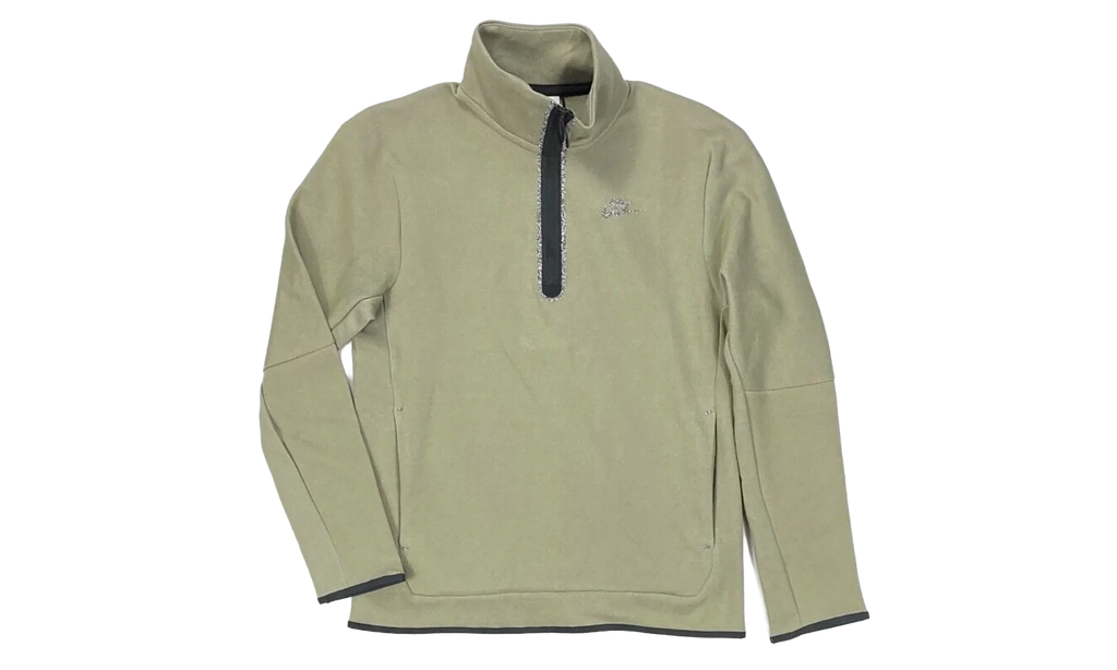 Tech Fleece Half Zip Sweatshirt "Olive" DQ4314 222