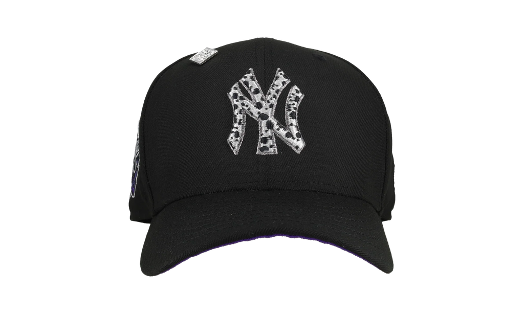 59FIFTY New York Yankees 1998 World Series Fitted Hat "Black / Purple / Safari" NE240