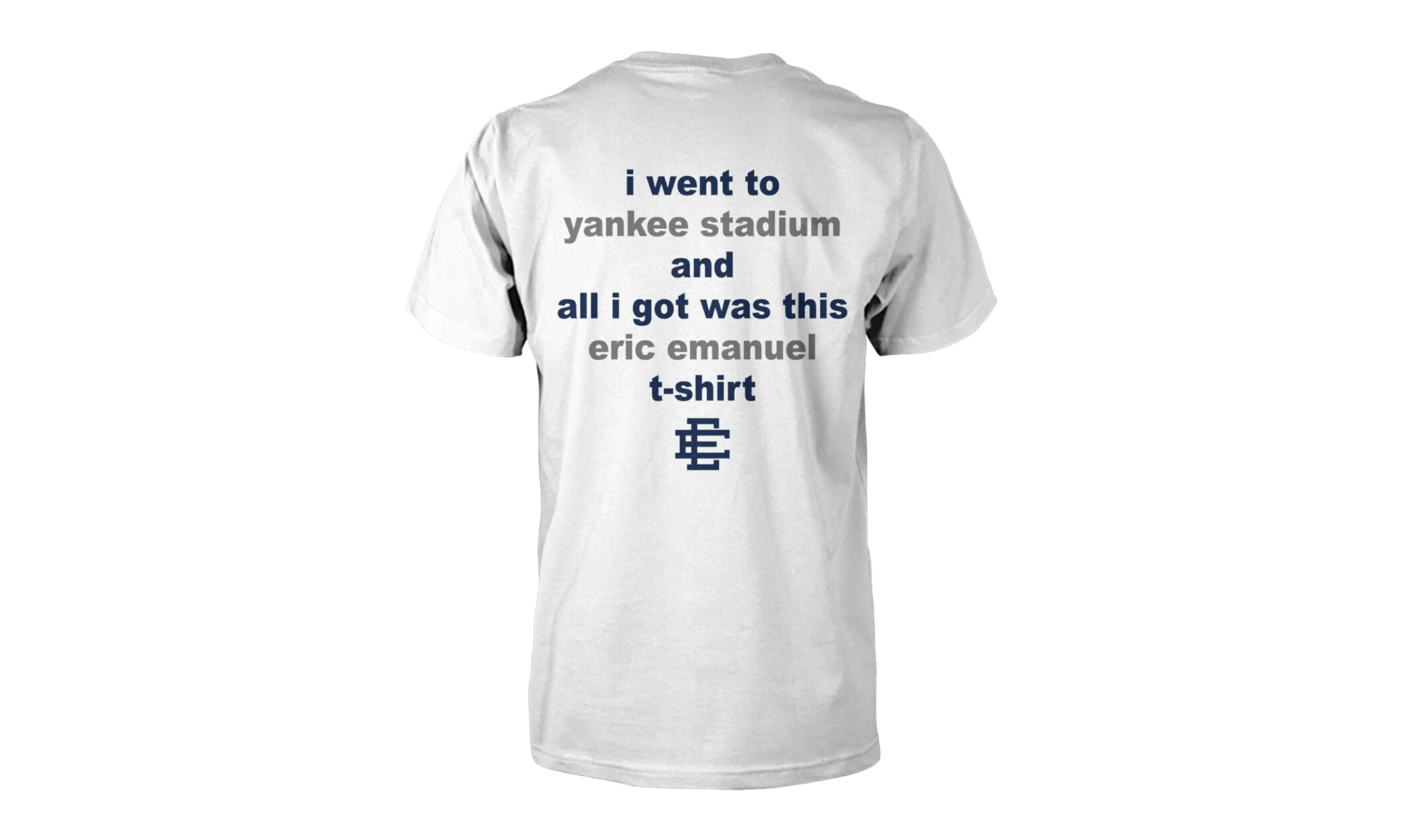 EE New York Yankees T-Shirt "White / Navy" EE329