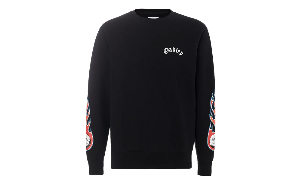 Flames Crewneck Shirt TNP "Blackout" 472560 02E
