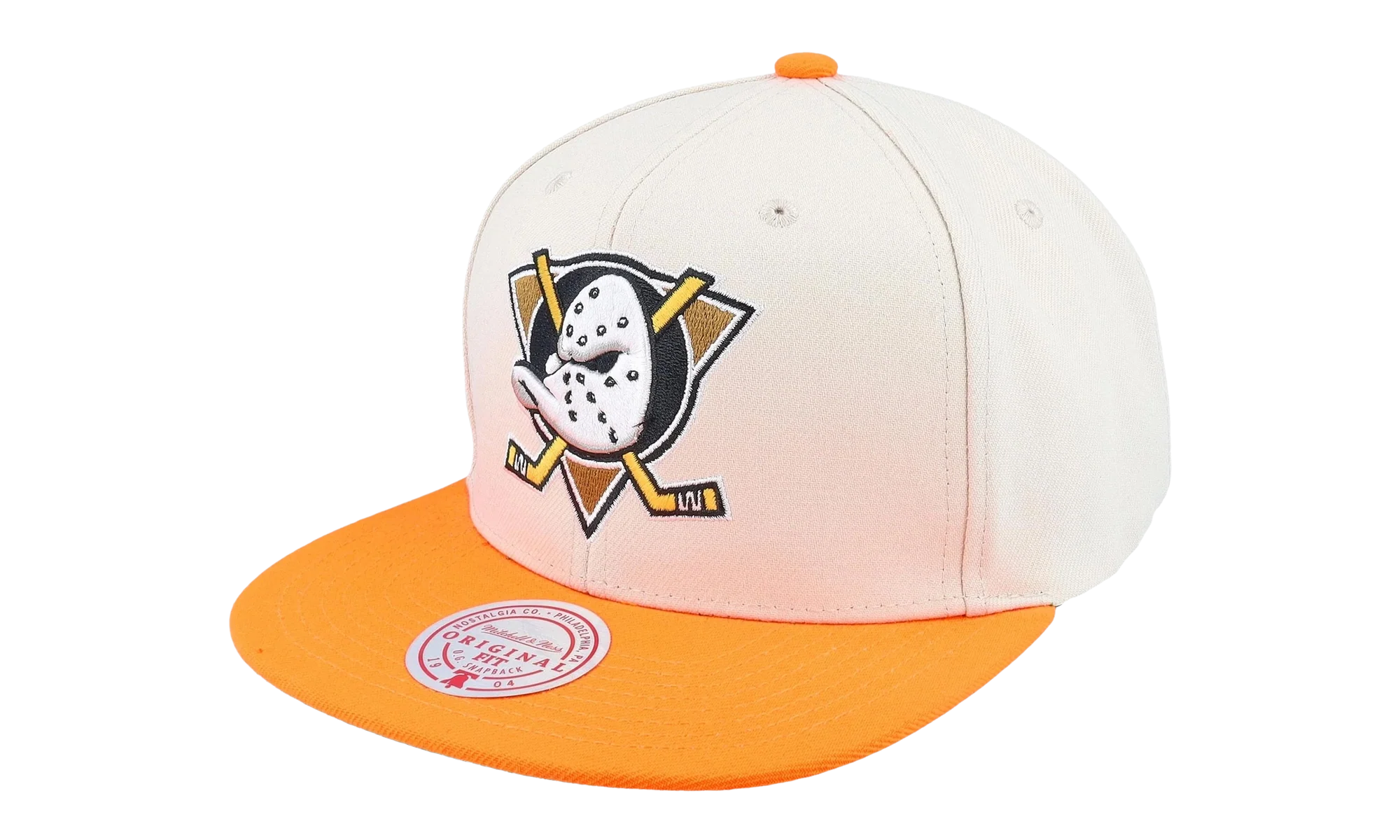 NHL Vintage Off-White Snapback Cap "Anaheim Ducks - Off White" 6HSSSH22085 ADUOFWH