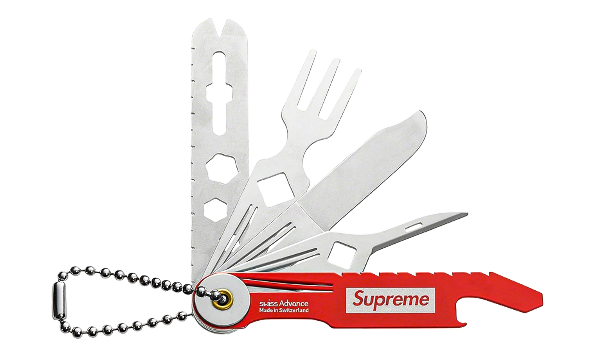 Swiss Advance Crono N5 Pocket Knife "Red" SU26998
