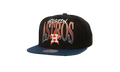 MLB Cooperstown Rise Up Snapback Cap "Houston Astros - Black" HS8504 HASBLCK